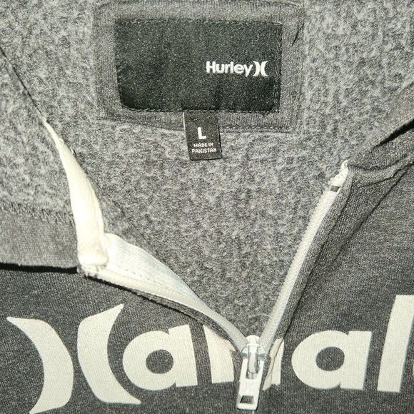 Hurley Hanalei Full Zip Hoodie Sweatshirt Youth Large - Picture 2 of 5